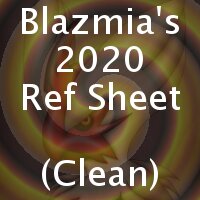 Blazmia the Blaziken 2020 Reference Sheet (Clean) by Dragon122 - herm, hermaphrodite, blaziken, blazmia