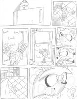 A Cute Silver Comic Pg.1 by SonicMiku - boy, silver, hedgehog, little