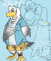 Albert Character Sheet by Ed250 - male, bird, likes, anything