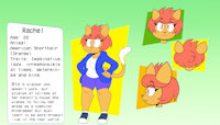 Rachel by Blackmore - cat, female, character sheet, original character