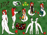 Zui Ref Sheet by candykittycat - female, drakitty