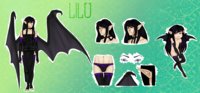 Lilu: Ref Sheet by Shinigamiinochi - male, fantasy, ref sheet, incubus