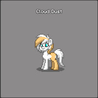 Cloud Dust by CloudDust - female, mare, oc, cloud, dust, my little pony friendship is magic, mlp:fim, brony, earth pony, pegasister