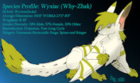 Wyxiac - Closed Species by AnuLaizare - fuzzy, hybrid, fluffy, furry, wings, venom, biography, venomous, wyxiac