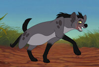 Renadino the hyena by FacehuggedHyena - female, hyena, scar, scars, lion king