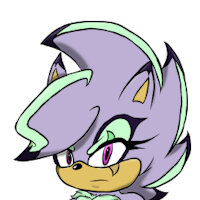 Blaid the Hedgehog - Reference by Exidel - female, hedgehog, sonic the hedgehog, character reference, sonic oc