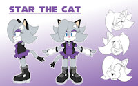 Star the Cat by Sonicguru - cat, female, sonic, sonic the hedgehog, sonic oc, star the cat, sonicguru
