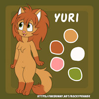 Yuri Bengal by BengalKat - dog, fox, cub, cat, female, hybrid, reference