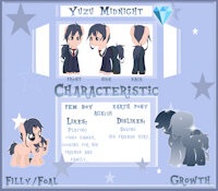 Yuzu Midnight by Snowfirechakat - male, ref sheet, femboy, mlp, mlp:fim, earthpony