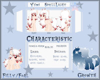 Yumi SpellLight by Snowfirechakat - female, herm, ref sheet, mlp, pegasus, mlp:fim