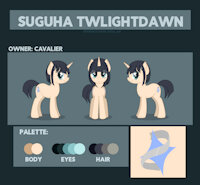 Suguha Twlihghtdawn by Snowfirechakat - female, unicorn, ref sheet, mlp, tomboy, mlp:fim