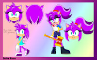 Julia Rose Biography by DashRoseTH - female, hedgehog, sonic fan character, biography, sonic oc