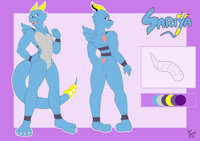 Sari Ref 2021 by ragnarakk - dragon, friend, plasma dragon, male-ish, will give hugs