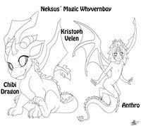 lil CharaSheet for NeksusCat by SAOxStreety - male, sheet, dragons, anthros, whyvern