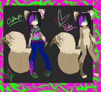 Streak the cat Ref by SevereBalance - girl, cat, sonic, fancharacter