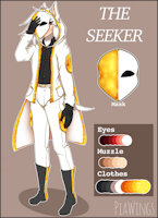 The Seeker Character Sheet by KatorasuZer0 - male, hedgehog, sonic, oc, action, villain, fancharacter, sonic the hedgehog, fc, mobian, original character, fan character, sonic fan character, sonic team, sonic oc, antagonist, action/adventure, originalcharacter, originalcharacters