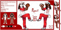 Louis (Louie) Brazen Refsheet by JustBored3 - dog, bunny, male, hat, rabbit, hybrid, underwear, canine, undies, boxers, briefs, sheet, ref, boxerbriefs, beagle, american, reference, uniform, boxer briefs, refsheet, underpants, baseball, whiskers, cap, lagomorph, boxershorts, mitt, louis, louie, american flag, cleats, raiders, us flag, flag print underwear, flag print underpants flag print undies, flag print boxers, flag print boxerbriefs, flag print briefs, flag print