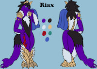 [Commission] Riax Reff Sheet by Lionclaw - male, reference, behemoth, reff sheet, zinogre
