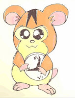 Accurate by DanceIllusions - female, kawaii, hamster, clock, hamtaro