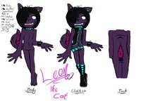 ❥Leon the Cat★ by C4LIGIN0US - cute, cat, male, gay, reference sheet, homosexual, furry