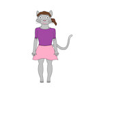 Mittens Harriet Cat by SteamLocoLtMtn - cat, female, character sheet, general, adult character