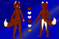 Female Ref sheet by Souffle - folf, female/solo