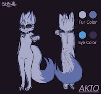 Akio Ref by SuperHyperSonic2000 - fox, cute, male, character sheet, original, anthro, digital, art, furry, character, oc, anthropomorphic, original characters, digital art, original character, digitalart, male/solo, furryart, akio, originalcharacter, artwork (digital), digital media (artwork), akiothefox, akio the fox