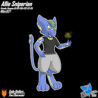 OUTDATED Allie Pew Sniperian (Alsin) by Sniperian - woman, female, alien, original, anthro, furry, character, oc, electricity, lady, hero, super, powers, anthropomorphic, super hero, original character, pew, telekinesis, allie, super powers, koopew, sniperian, alsin