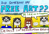 Did somebody say 'Free Art'? [5 Slots] [CLOSED] by Matathesis