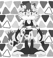 Geriel the Snow Leopard by Fansofan - girl, feline, female, snow leopard, teen, feet, paws, teenager, leopard, young, sonic, heterosexual, oc, underage, feetpaws, mobian, original character, sonic fan character, gauntlets, gauntlet, feet fetish, straigth, hidden blade, young girl, stirrups, wrist blades