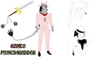 OC - Kenzo Punkshredder by Noah888 - sword, gangster, original character, flail, morning star, creative commons, yakuza, skokdirai, funkysamurai600