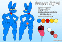 Updated Bernez Ref Sheet! by ThatDawgMurray - character sheet, oc, ref sheet, bernez