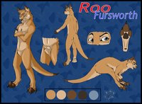 Roo Fursworth Ref by jesslyra - male, kangaroo