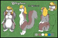 Shylow Ref by jesslyra - female, squirrel