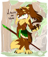 Lagos The JadeWolf by AlphaMamaLioness - wolf, male, sonic au, lagos the jadewolf