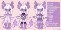 261221 by lychee - female, purple, reference sheet, lemur