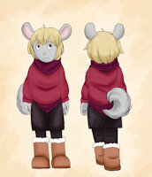 Arthur oc by oviicula19 - female, arthur, oc, chinchilla