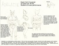 Adelaide Ref by xolroc - cat, herm, hyper, housecat, hyper breasts, hyper balls, hyper cock, hyper - tame, dsh, modular?