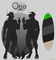 Oslo by Rainstorm - male, bull, horns, sfw