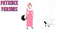 OC - Patience Parsons by Noah888 - female, husky, sexy, ribbon, anthro, western, furry, garter, curvy, maid, big boobs, voluptuous, slutty, original character, bonnet, big ass, creative commons