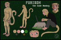 Furison ref by jesslyra - male, monkey