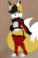 How i draw Anti-Tails by JustSomeIdiotOnline - fox, boy, male, reference sheet, tails, character sheet, character, sonic, ref, reference, femboy, sonic the hedgehog, trap, miles prower, archie comics, miles tails prower, male/solo, solo male, male solo, tails the fox, anti tails, archie sonic, moebian, anti-tails, solo/m, solo m, anti-miles, suppression squad, anti miles