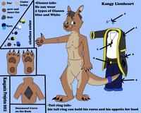 Kangy Ref Sheet 2012  by kanganix - reference sheet, kangaroo, lionheart, kangy