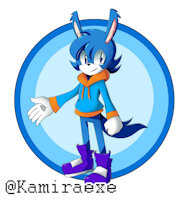 Derker Bluer the Chinchilla by kamiraexe - fancharacter, sonic fan character, sonic fan characters, sonicfancharacters, sonicfancharacter