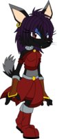 Gwyll the Dingo by Ryushusupercat - female, canine, dingo, mobian, ryushusupercat, dark clan of voidstar