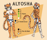 Alyosha the Tiger by FelixSandcatKitten - kemono, boy, male, underwear, tiger, briefs, kemoshota, tiger cub, y fronts, briefs underwear, briefs undies