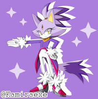 Blaze the Cat by kamiraexe - blaze the cat, sonic character, sonic characters, blazethecat