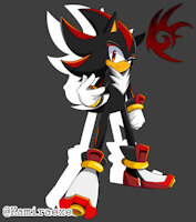 Shadow the Hedgehog by kamiraexe - sonic character, shadow the hedgehog, shadowthehedgehog, shadow the werehog, soniccharacter