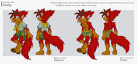 Shelly [Profile] by BlueCactus - male, canine, character sheet, reference, male/solo