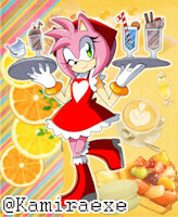Amy Chef by kamiraexe - amy rose, sonic character, amyrose, soniccharacter